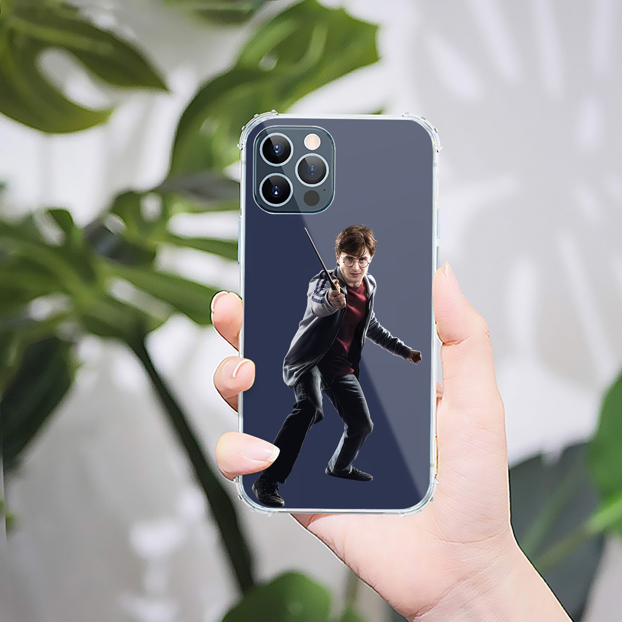 （画像用） Harry Potter ハリー・ポッターシリーズ 【iPhone 12シリーズ対応】透明スマホケース（クリアソフトケース）